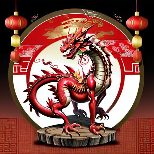 Chinese New Year Wood Dragon Celebration
