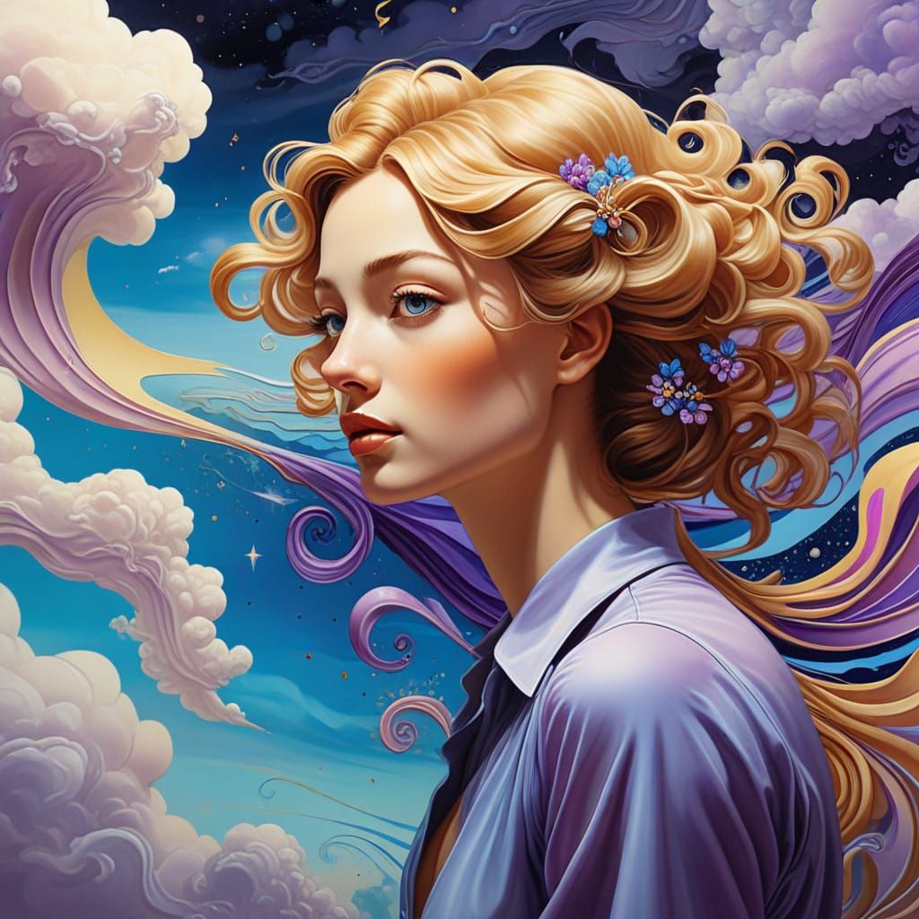 Dreamy Visions in Art Nouveau Surrealism