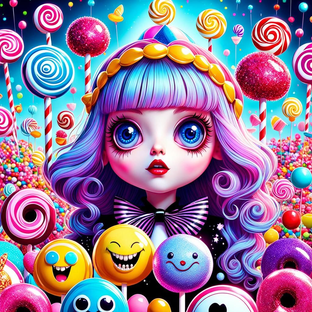 Alice in Candyland: Creepy Cute Burtonesque Fantasy