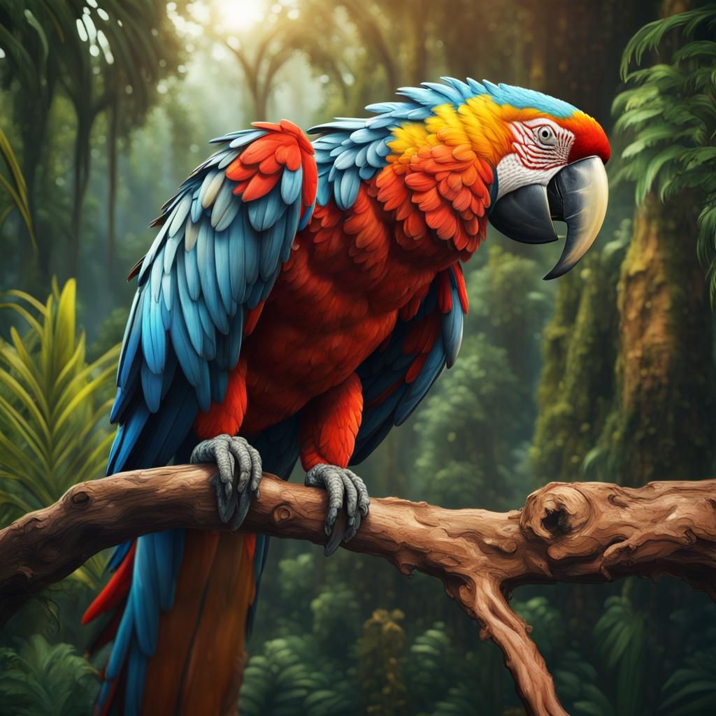 The Macaw Parrot