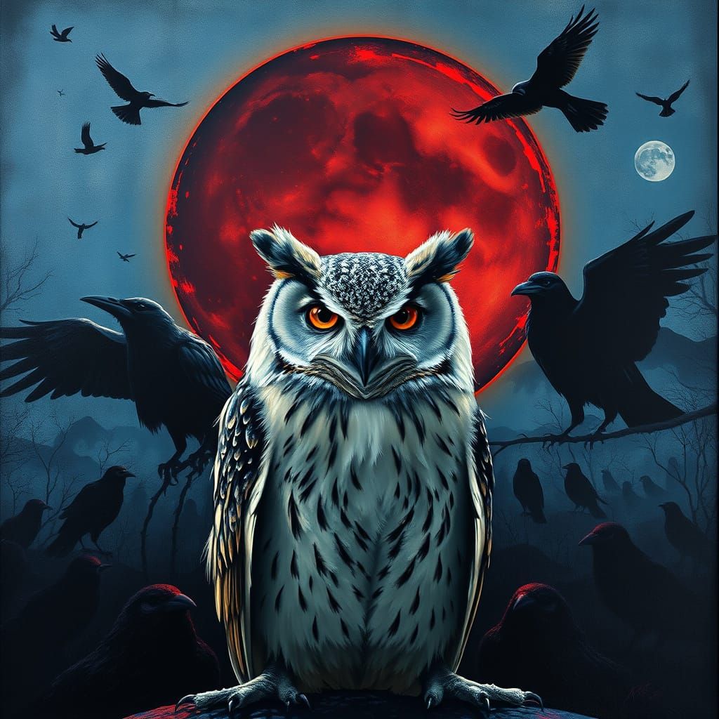 Oh snap! The crows again!