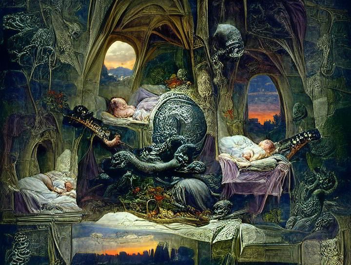 Lord of Darkness: Inspired by Ferdinand Knab