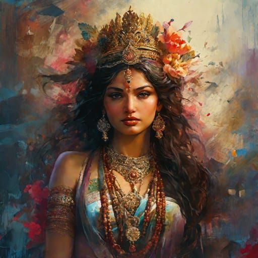 Striking AI Portrait of a Beautiful Subject