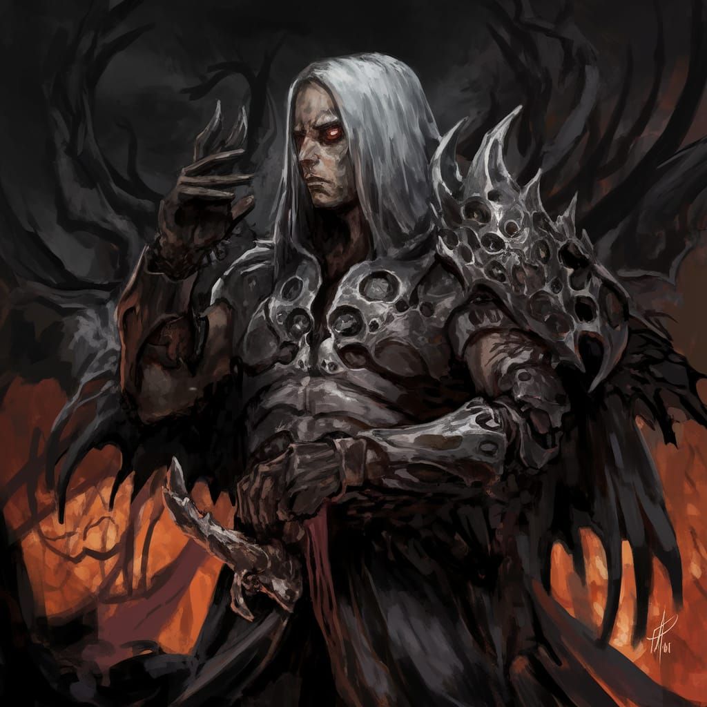 Mysterious Dark Art Scene