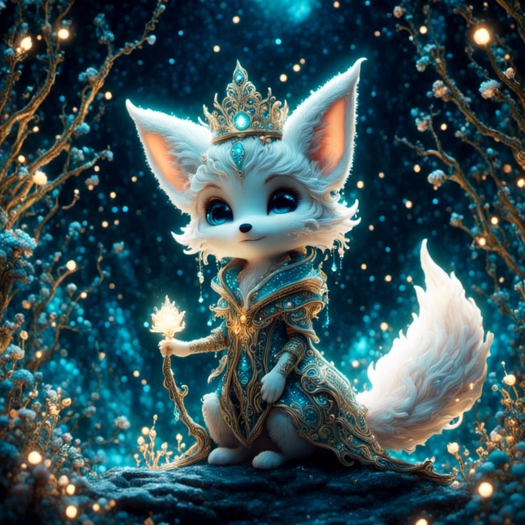 Snow Fox Goddess