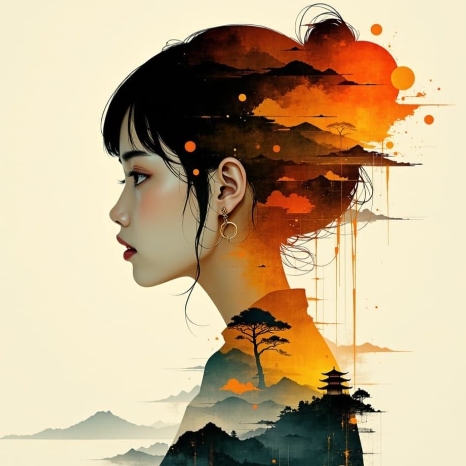 Surreal Beauty in Digital Art