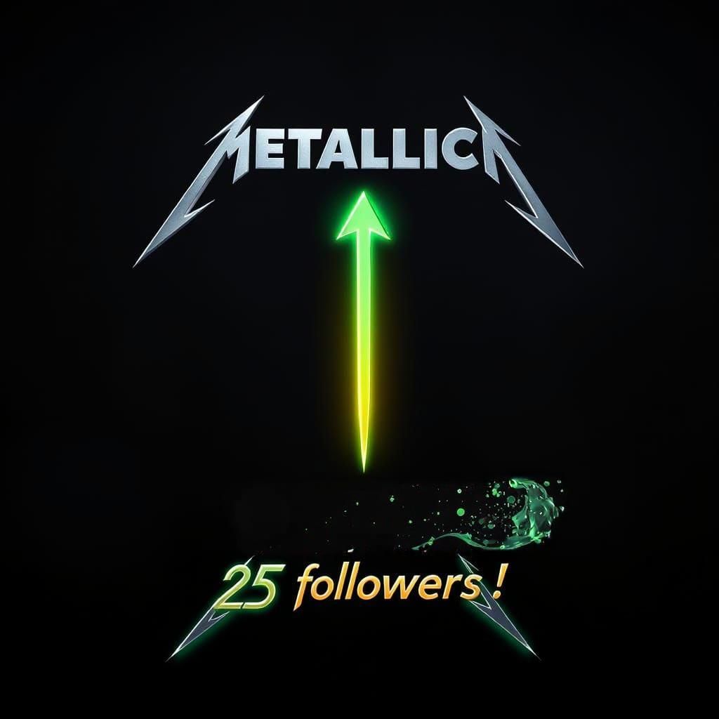 Thank You Image with Green Arrow on Black