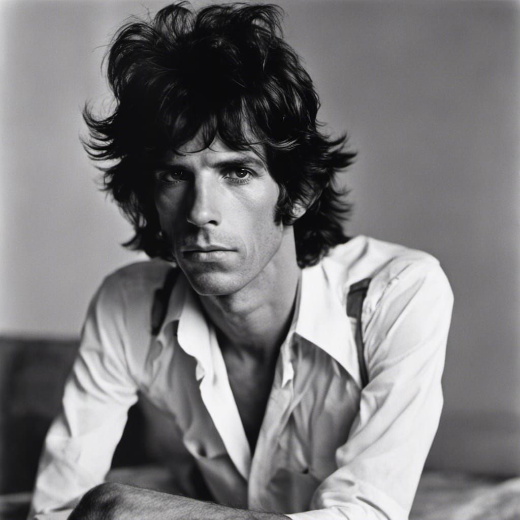 Vintage Music Portraits: Keith Richards 4.0 🎸