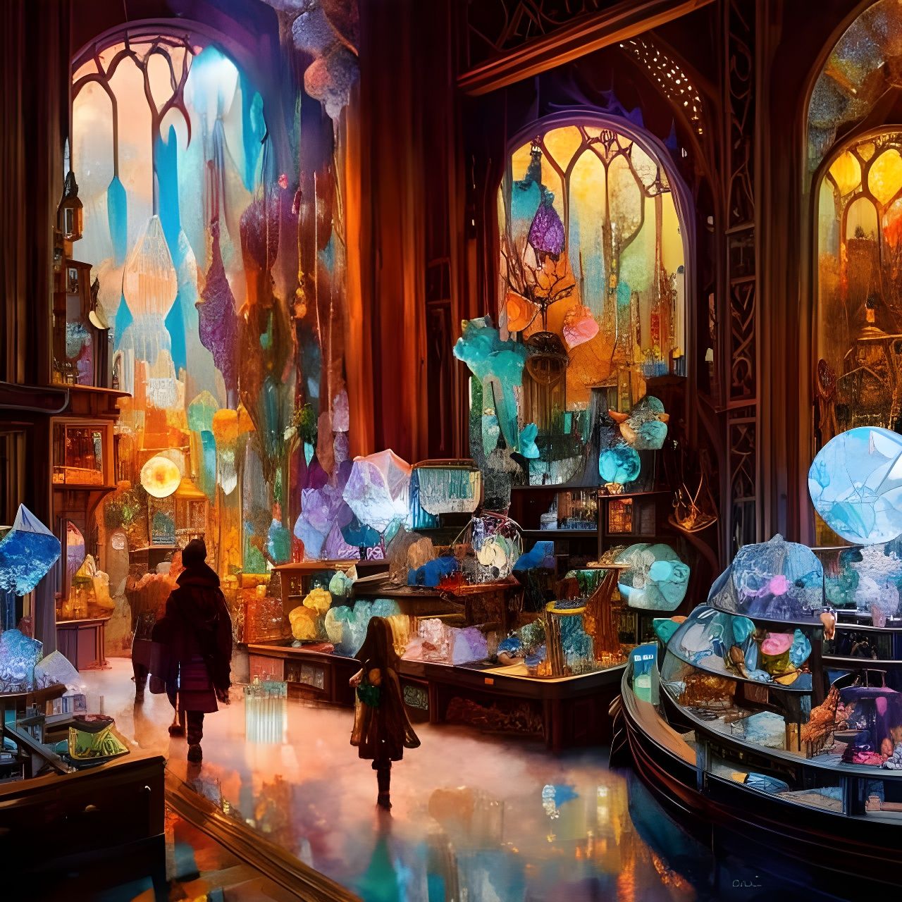 Crystal shop