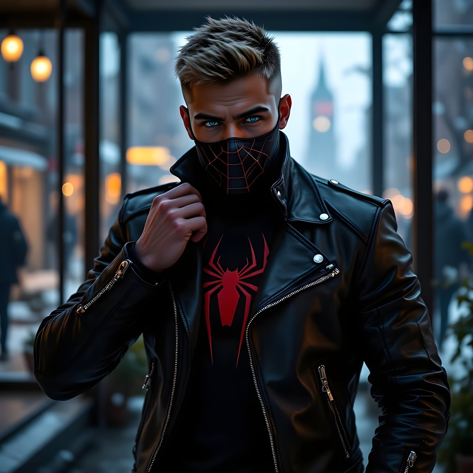 Mysterious Urban Hero Reveals His Secret Identity