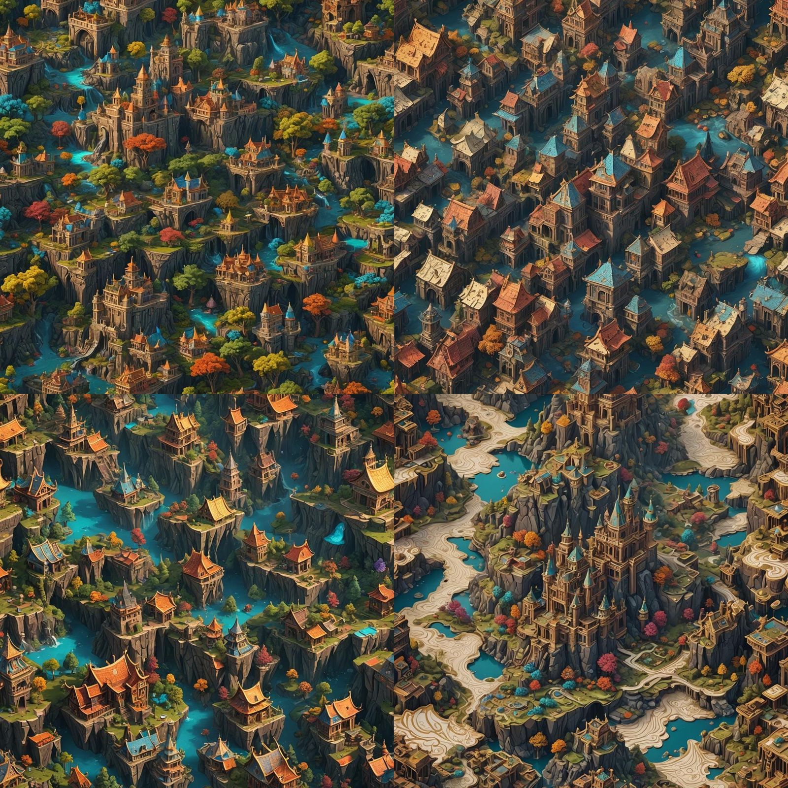 Detailed Matte Painting of a Blank Paper Sheet