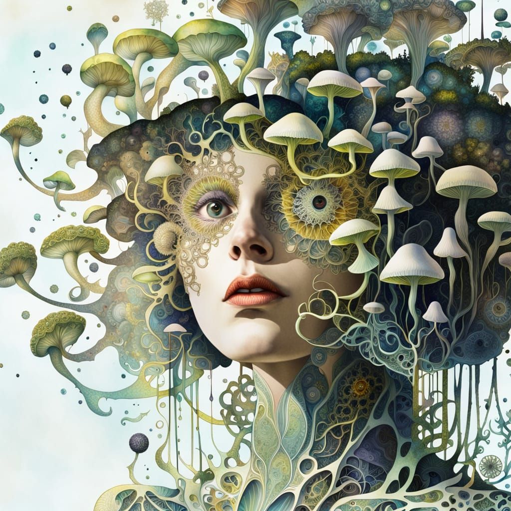 Fungi Girl 16961