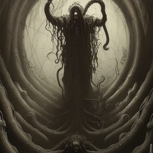 High Gothic Horror: Eldritch God of Blood