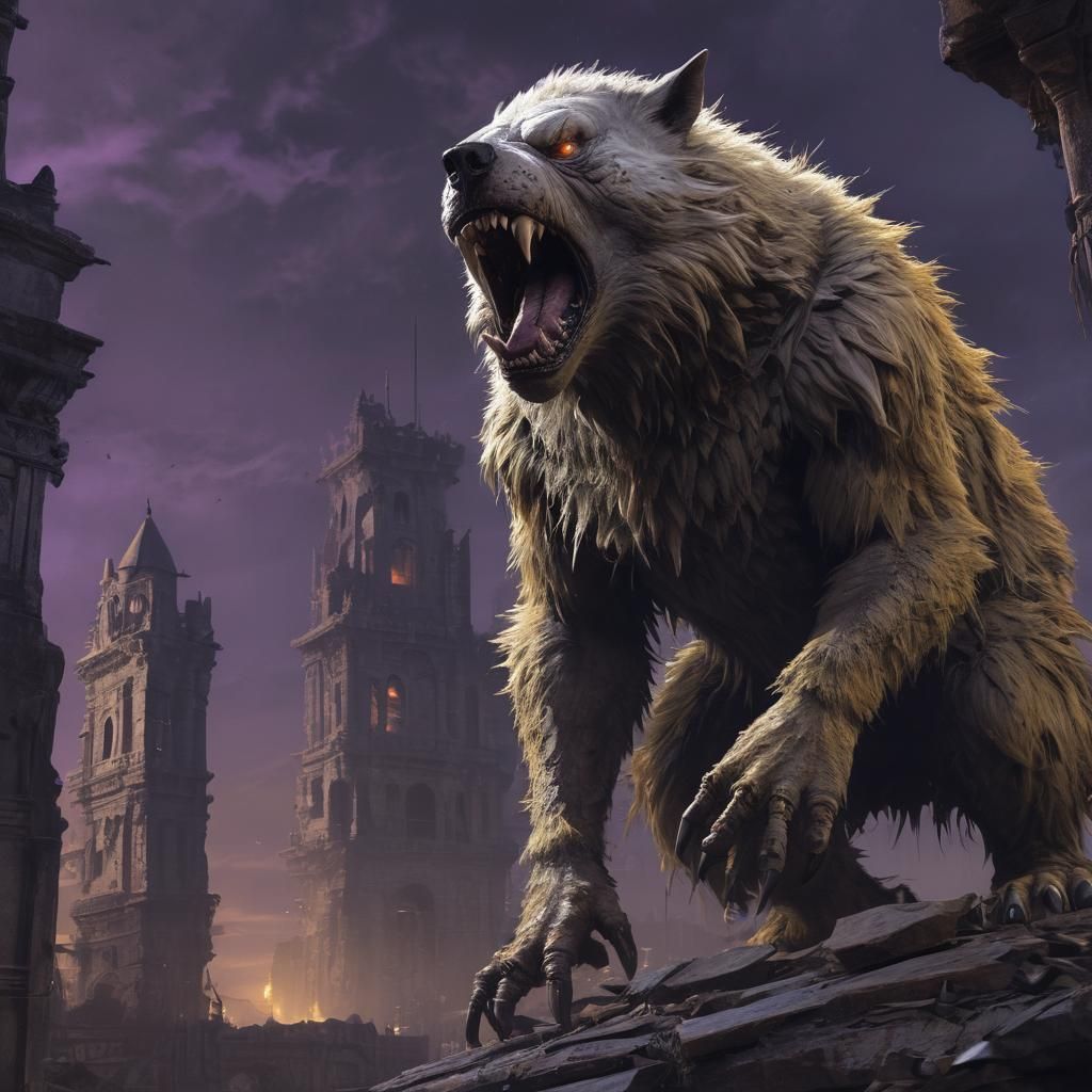 Terrifying Monster Sweeps Through Desolate Cityscape