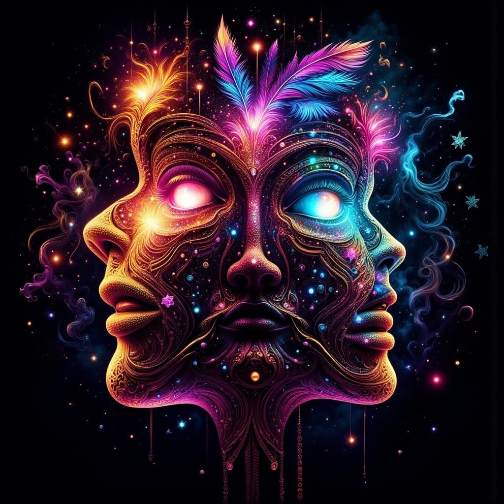 Circus Chaos with Detective Noir Elements