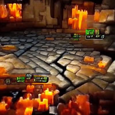 Rogue-Like Dungeon Crawl Game Interface