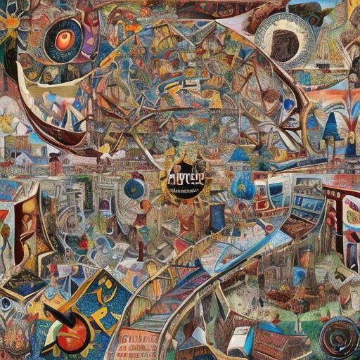 Colorful 3D Rendered Anvil in CGI Style