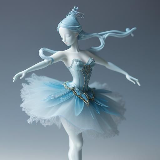 Magical Realism Ballerina Dances on a Pin