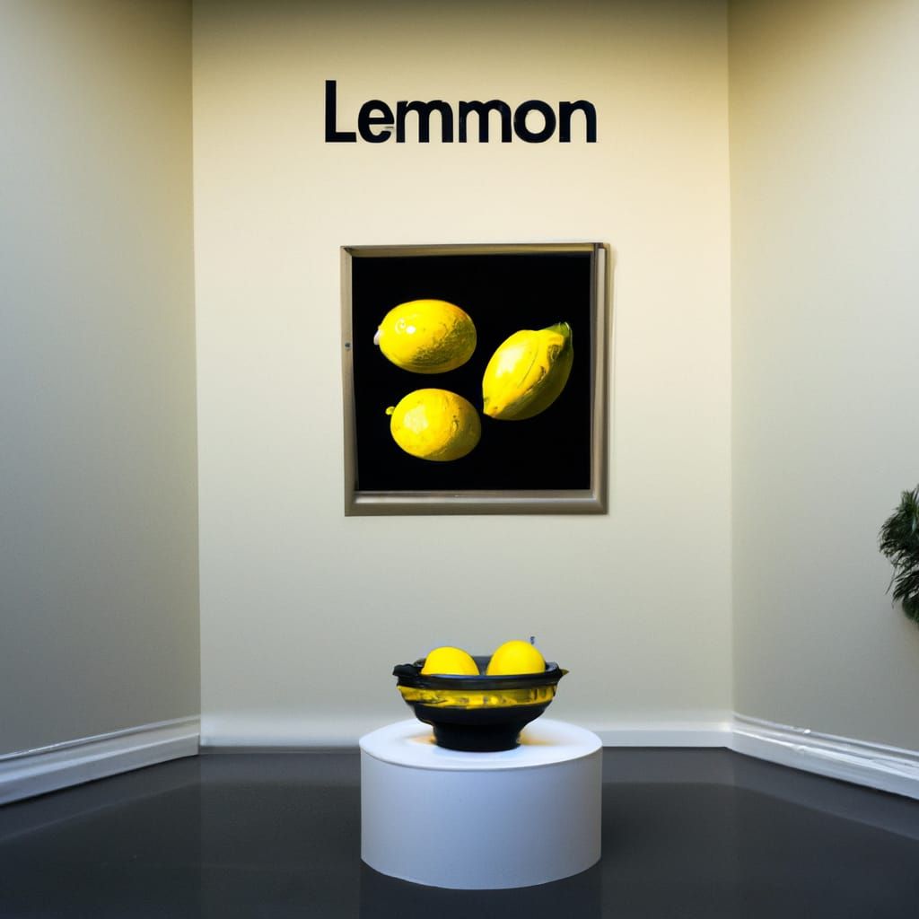 Museum of Lemons: Photoillustration Digital Art