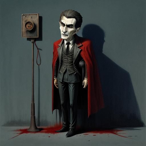 Melancholic Suitcase: A Surreal Scene Inspired by Rothko and...