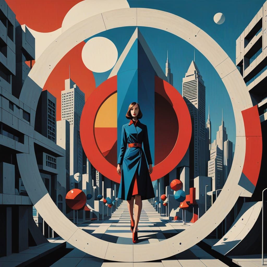 April is your guide into the world of abstraction. Join her.