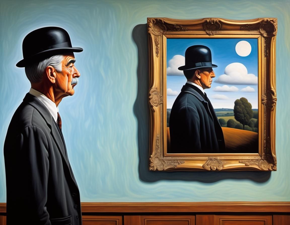 The man with a bowler hat