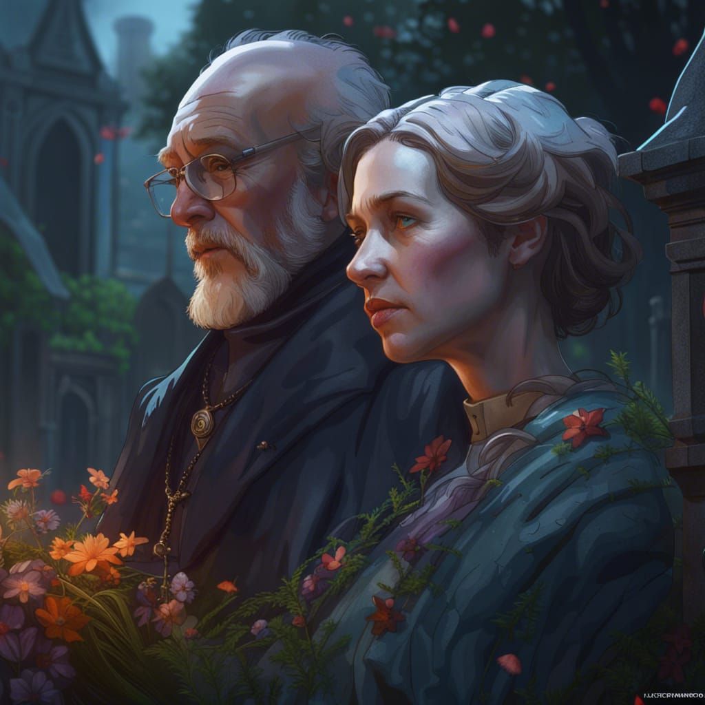 Eleanor Rigby and Father McKenzie Portrait