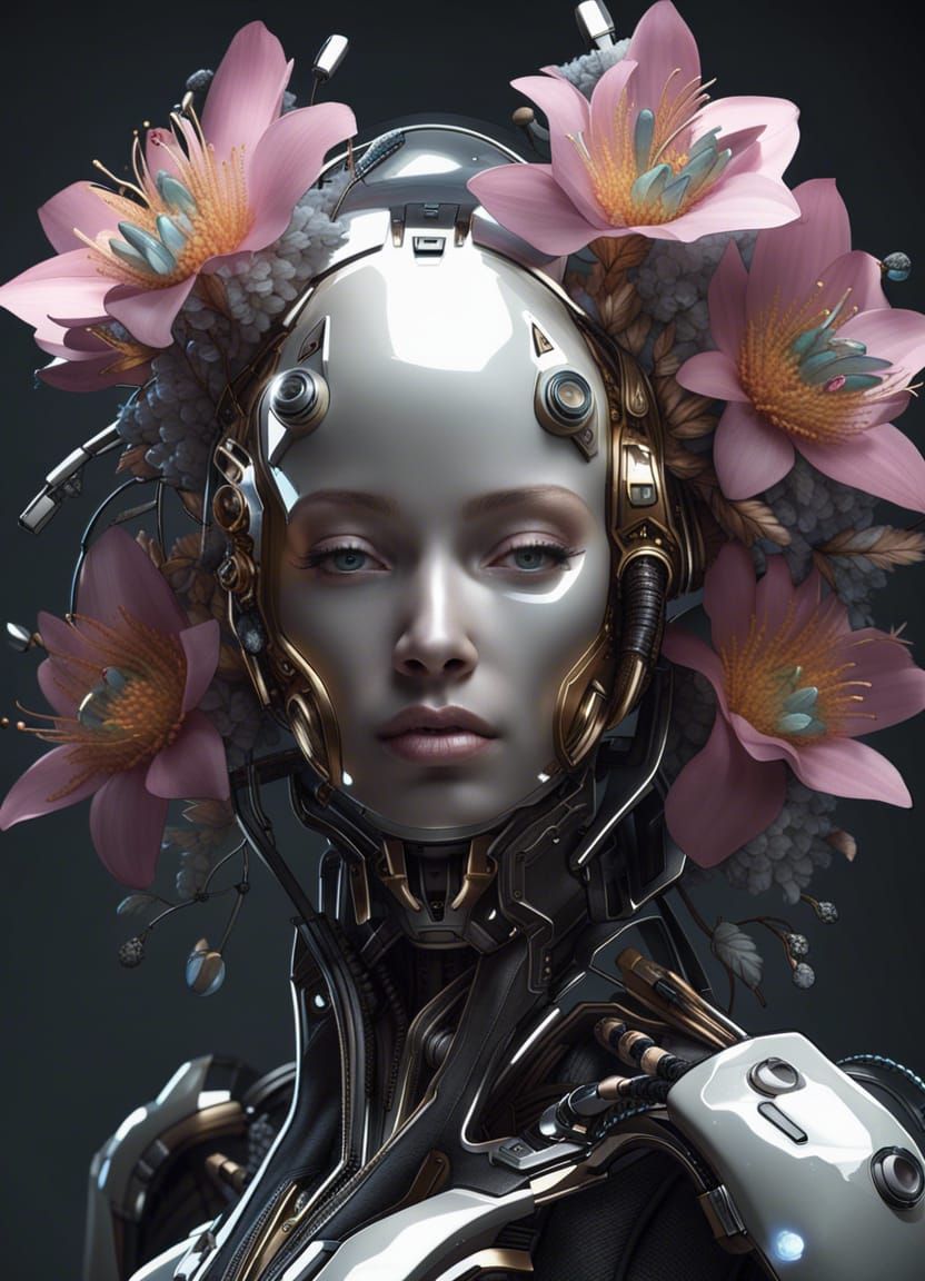 biomechanical flowers