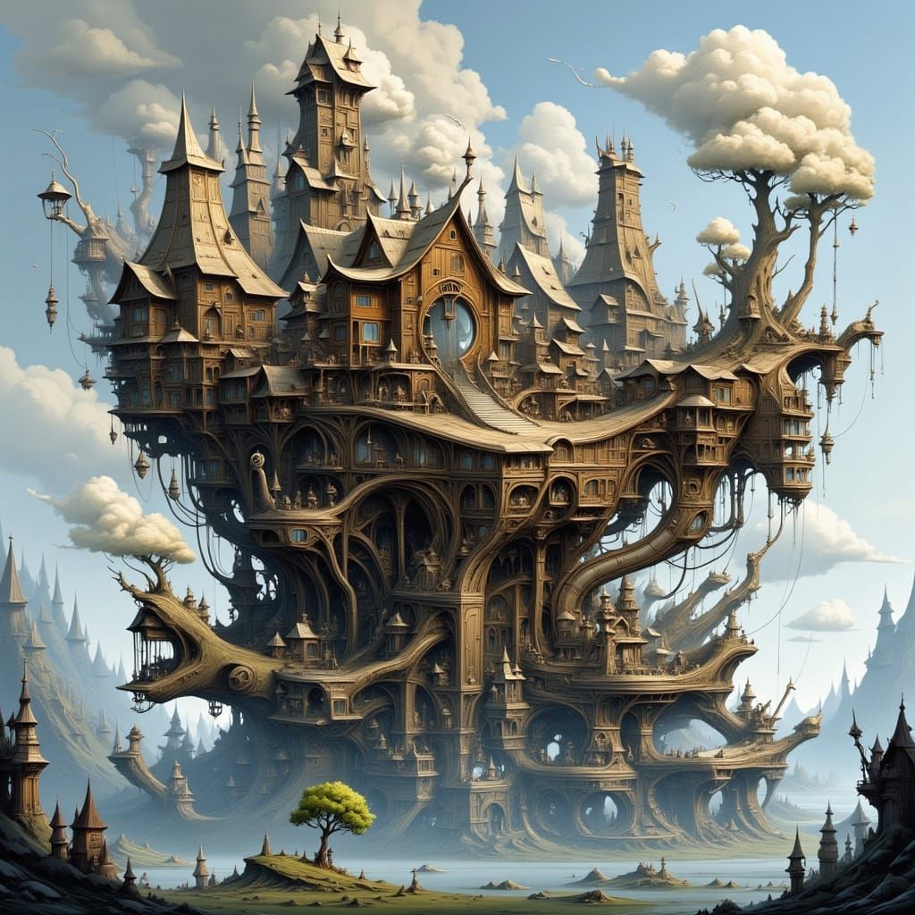 Fantasy World Discovers Hidden Mechanized Realm