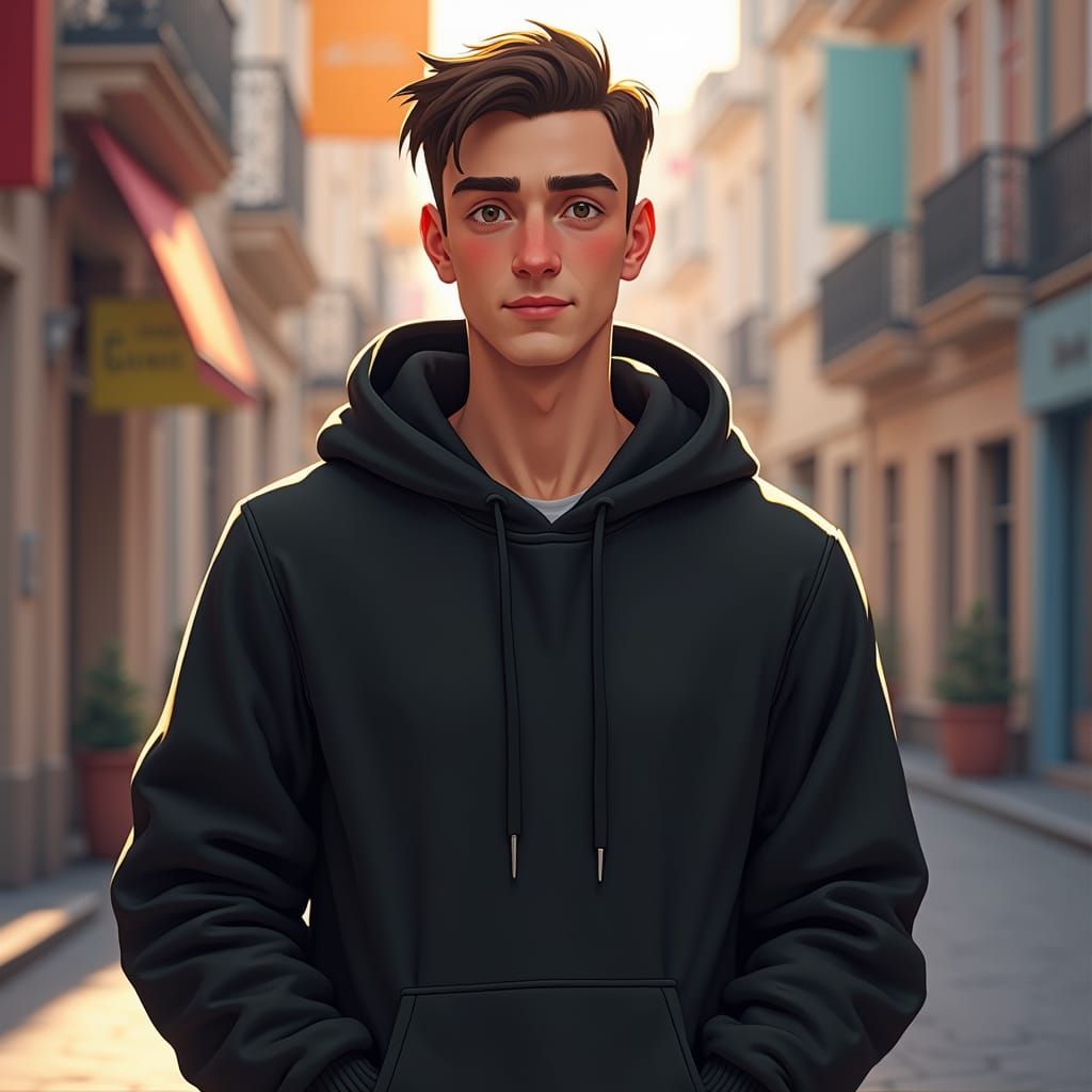 Young German Man: Fantasy Concept Art in Unreal Engine