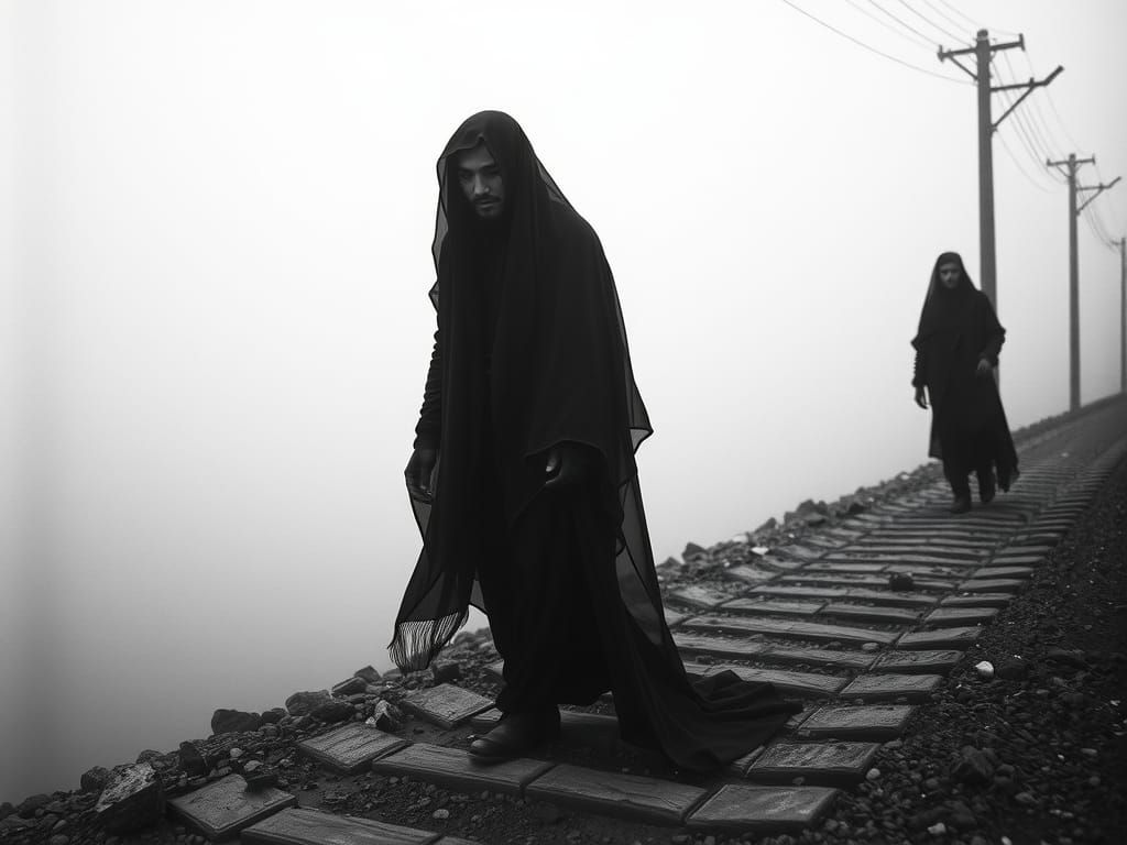 Surreal Ghosts on the Border: Hallucinatory Photo