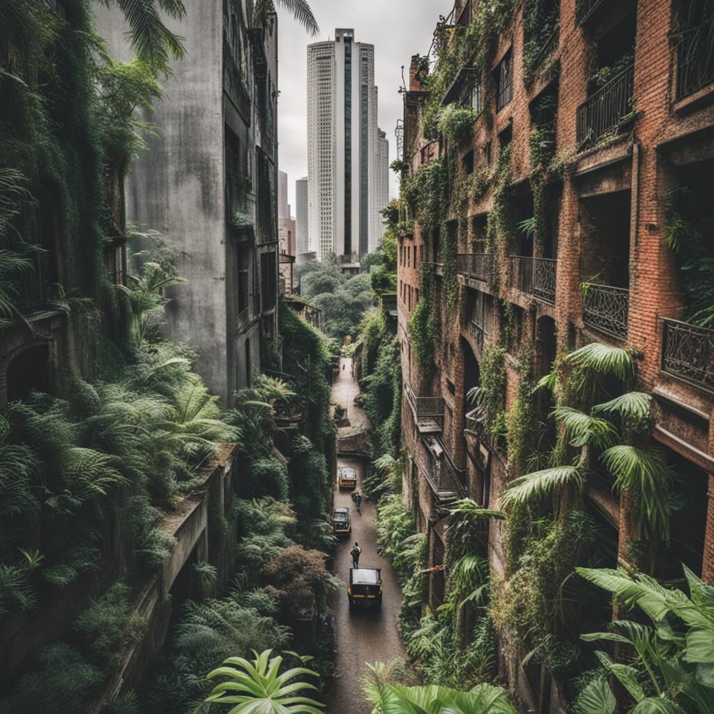 Lush Urban Jungle Adventure