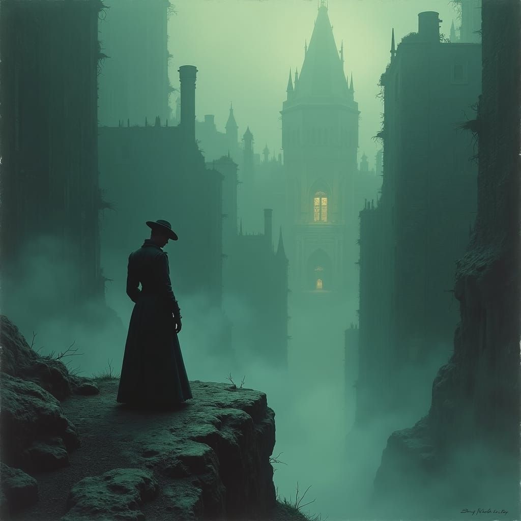 Eerie Abyss: A Lovecraftian Vision