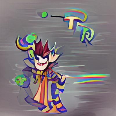 Mysterious Trickster God of Shadow and Light