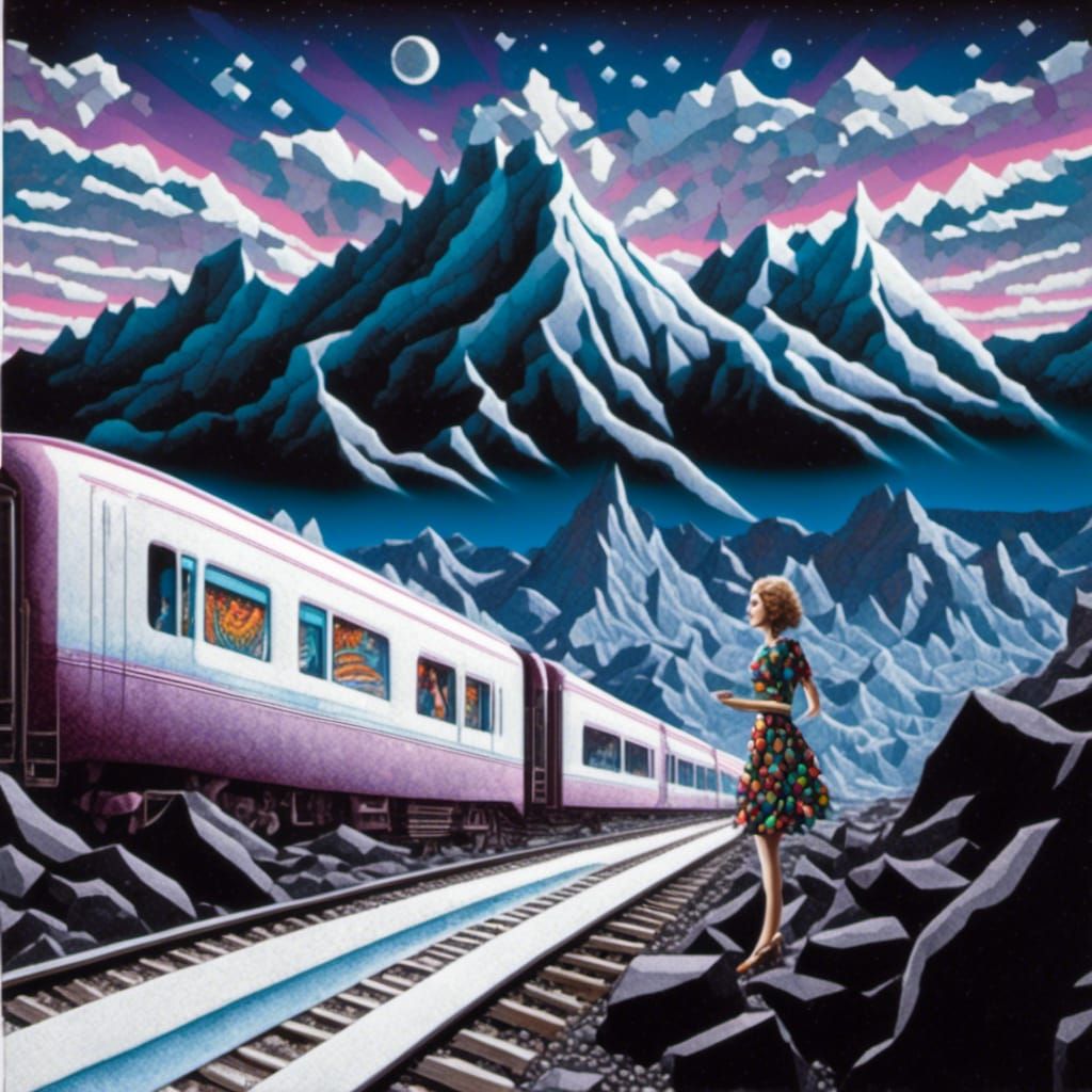 We could stay there and never come back