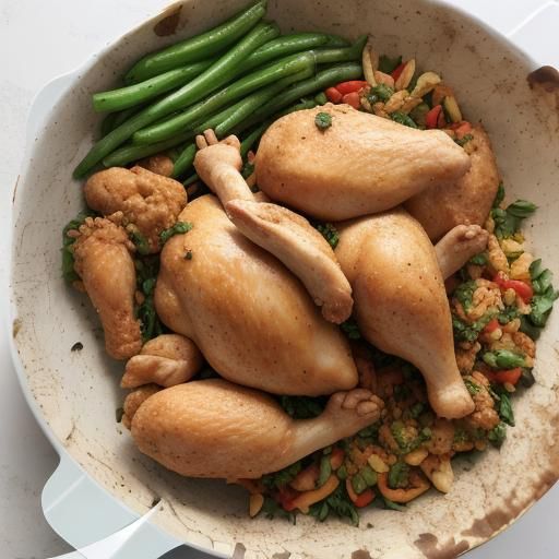 AI Generated Image of a Chicken