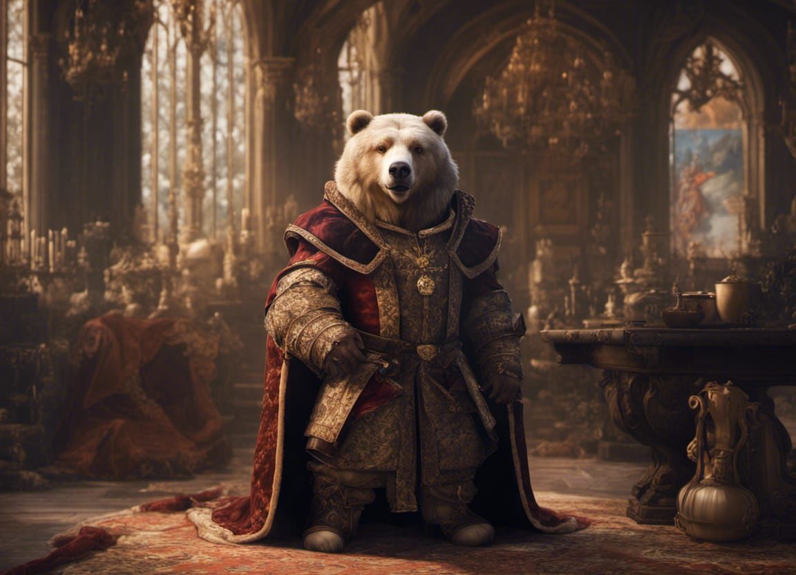 Medieval bear king