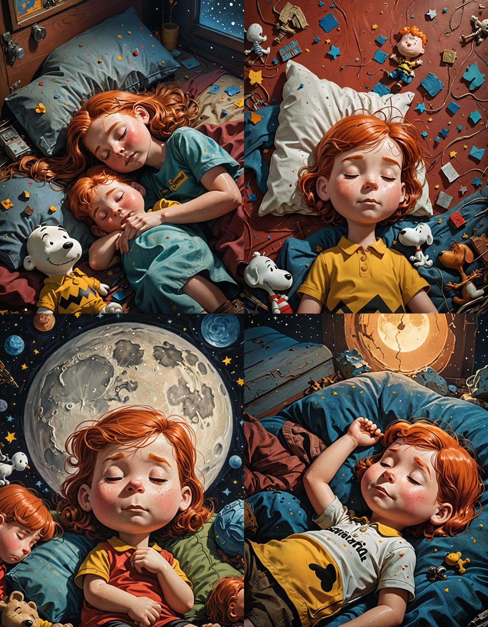 Dreaming about being just like Charlie Brown