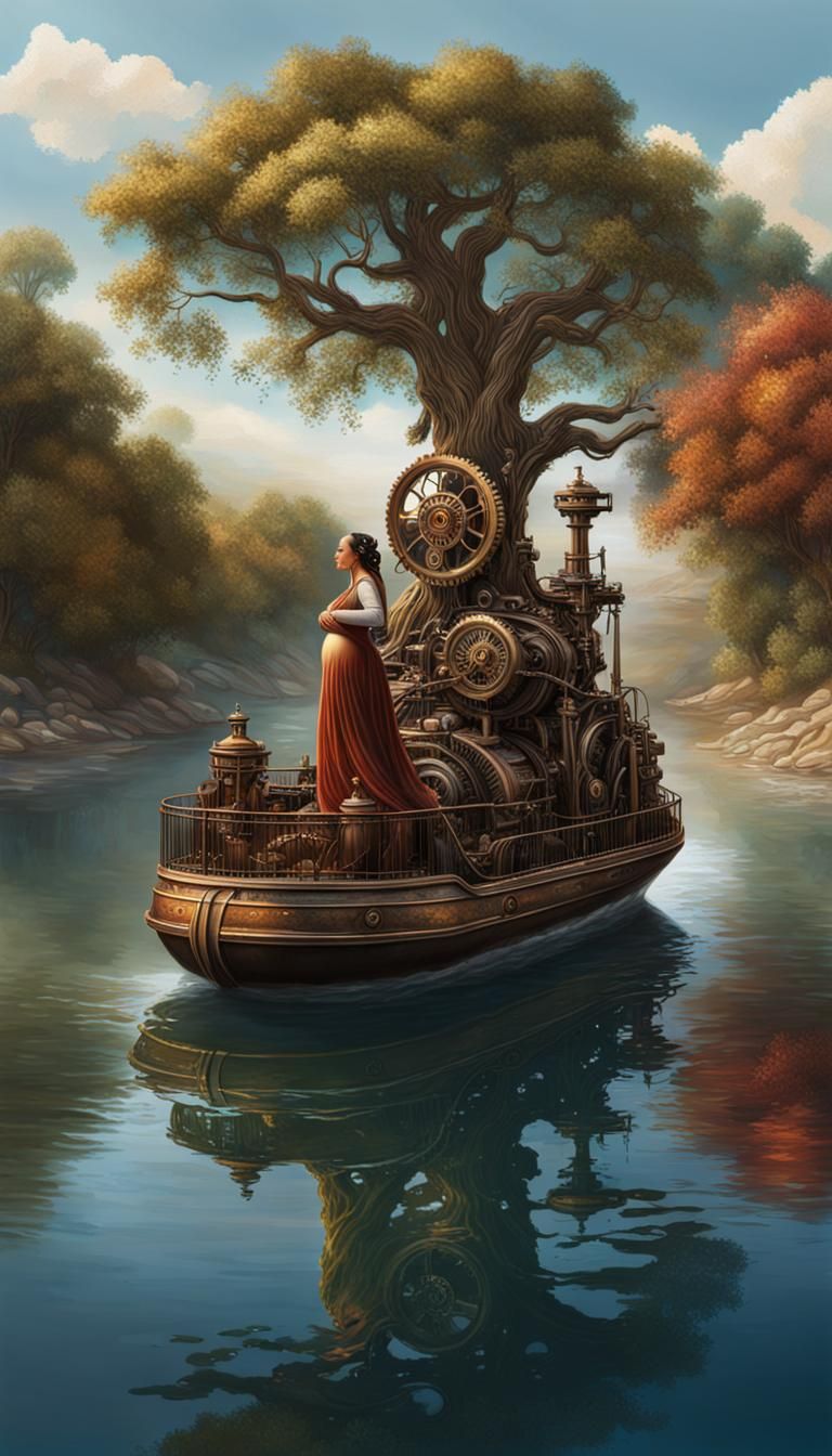 Mother of Creation: Steampunk Tree of Life