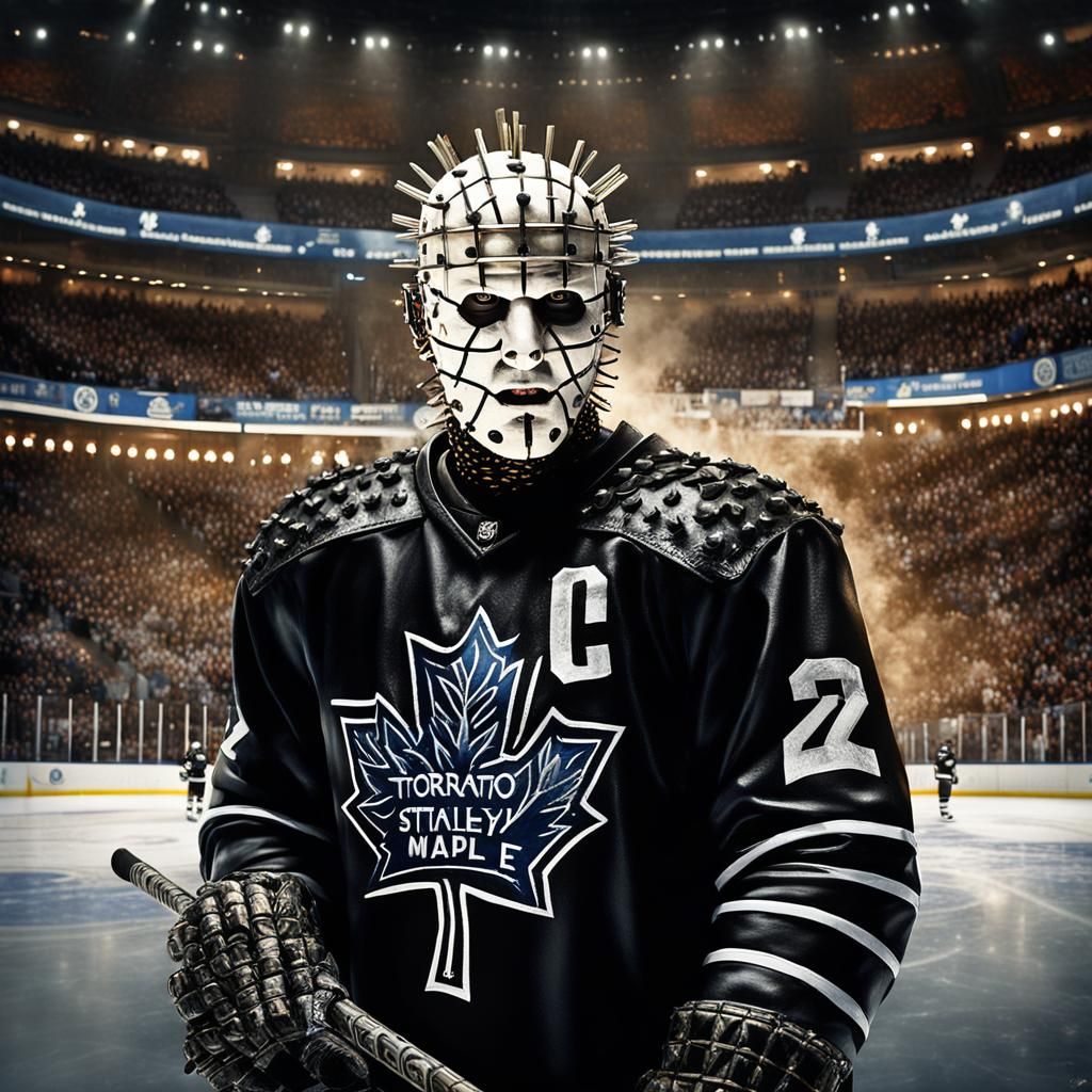 Pinhead as Hockey Player Wins Stanley Cup
