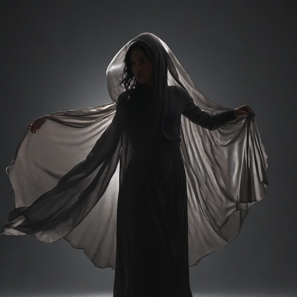 Afghan Woman's Freedom: Hyperrealistic 3D Render