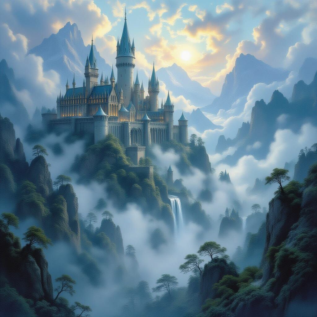 Lord of the Rings: Ethereal Fantasy Landscape