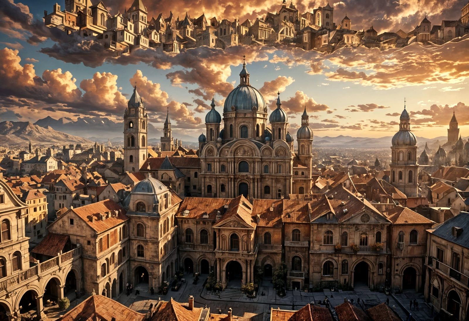 Detailed Renaissance Painting: A Cabinet of Curiosities