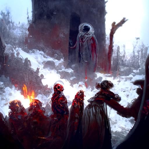 Fading Joy: Horror in Doré Style