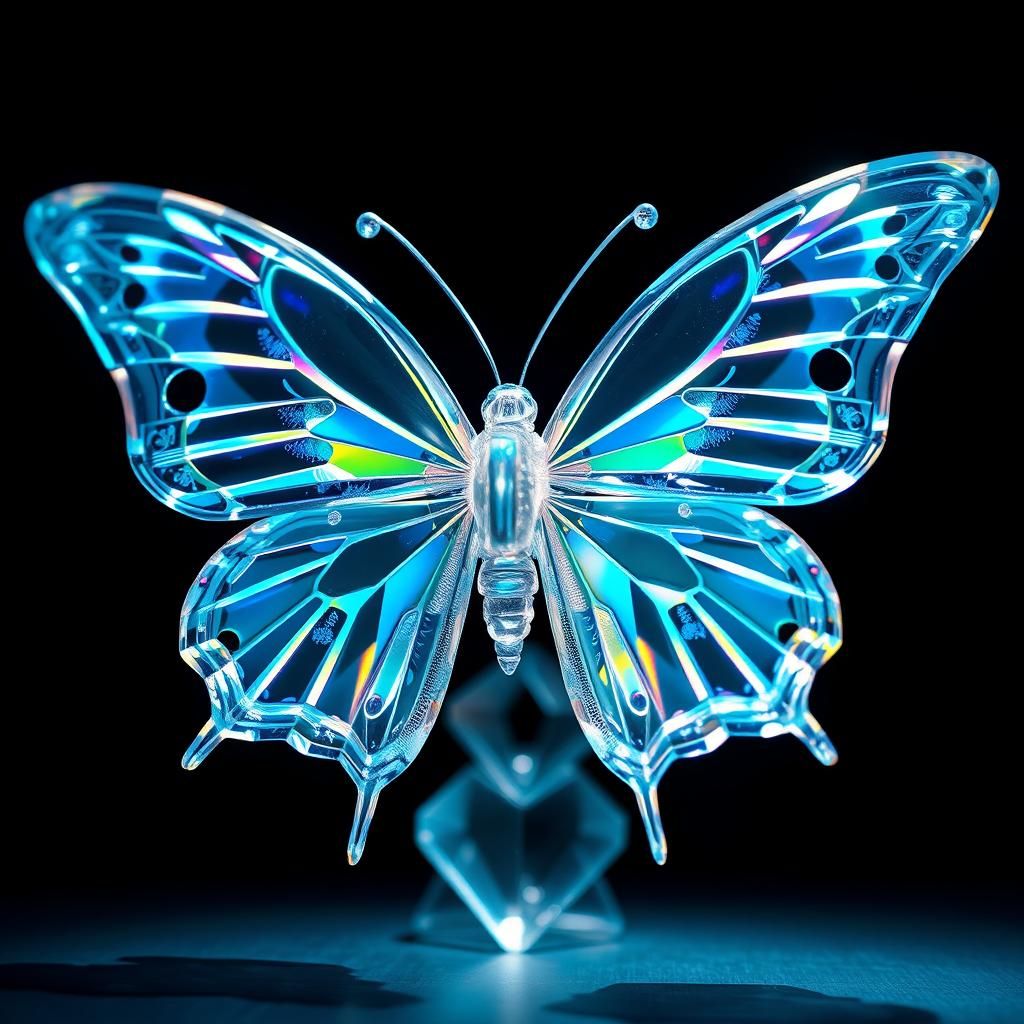 Embracing transformation and change, just like a butterfly