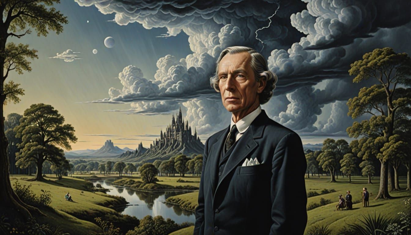 Metaphysical Surrealism Masterpiece by Carel Willink