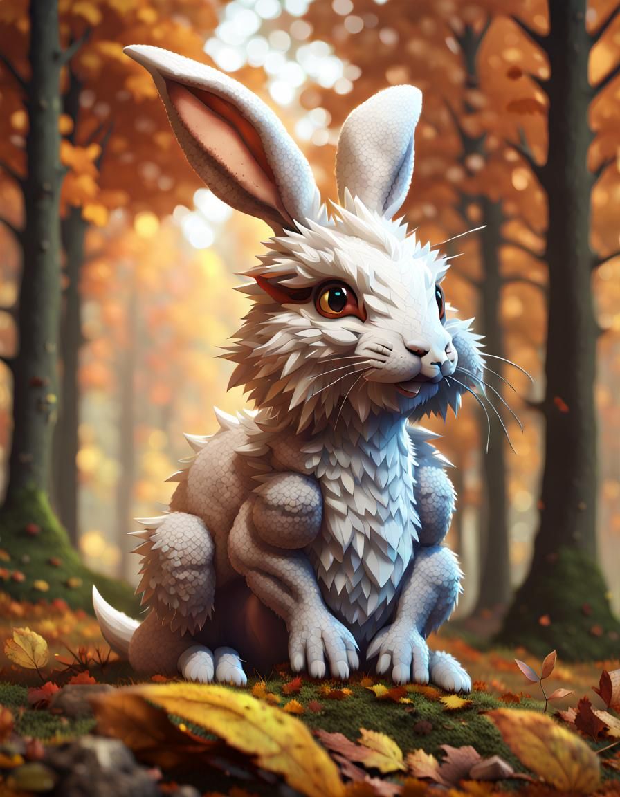 Bunny dragon hybrid