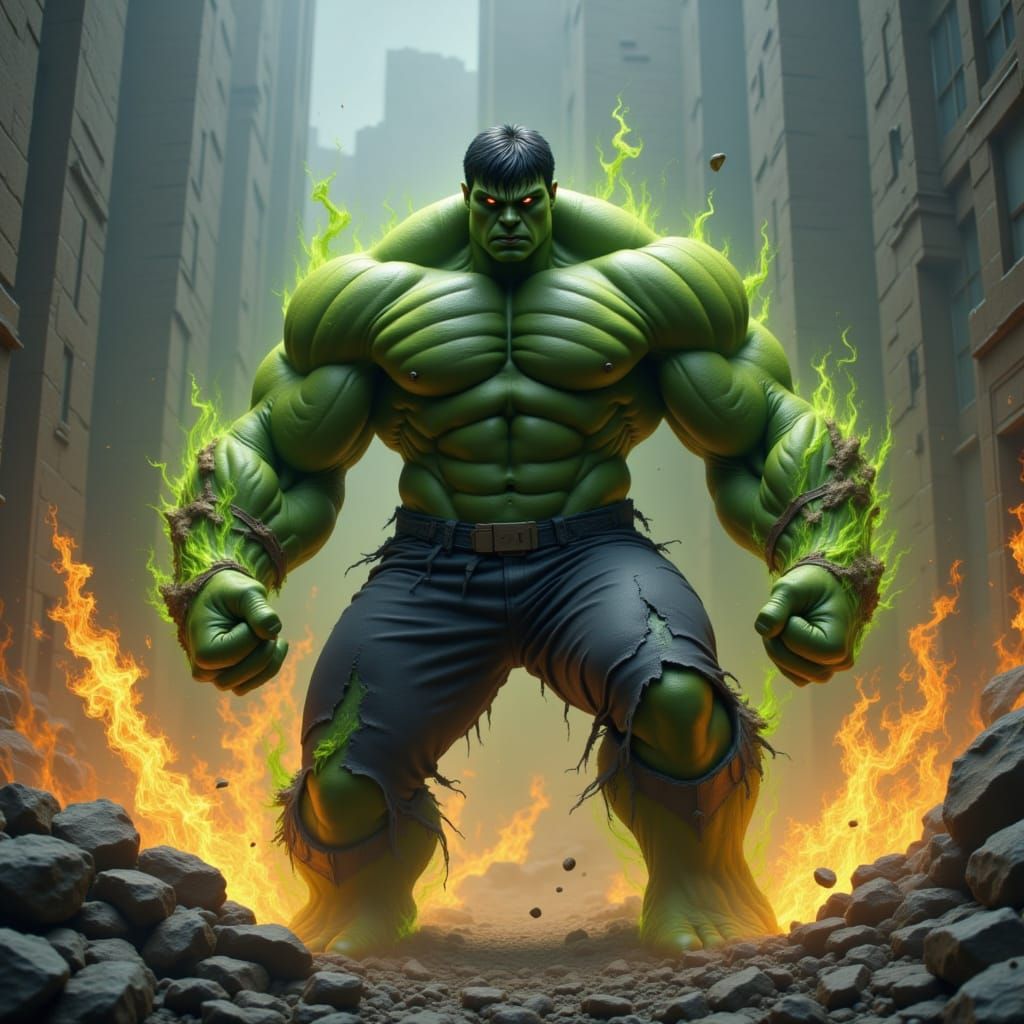The Hulk Smashes