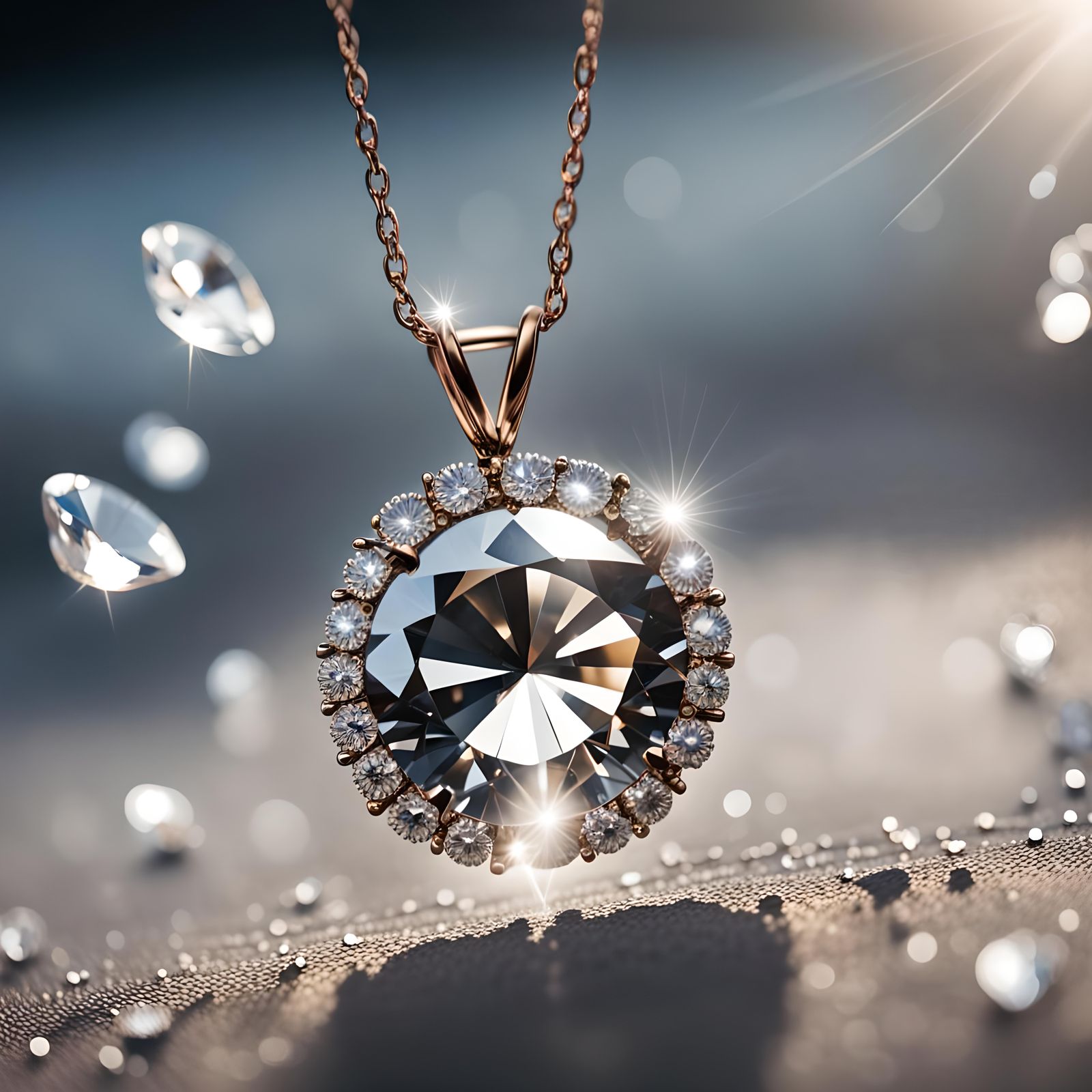 A Beautiful Crystal Pendant