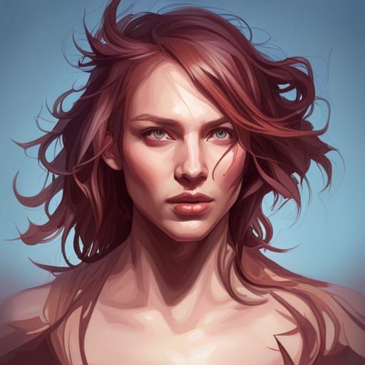 Hyperdetailed Portrait Concept Art in 8k Resolution